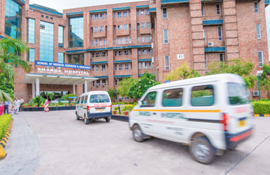 Sharda Hospital ,Greater Noida