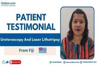 Un patient fidjien traité avec succès pour des calculs rénaux en Inde