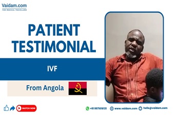 Angolalik juftlik muvaffaqiyatli IVF davolash uchun Hindistonga quvonchli sayohat qilishdi