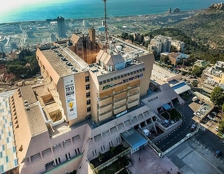 Carmel Tıp Merkezi, İsrail