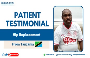 A Patient from Tanzania gets Successful Hip Surgery in India