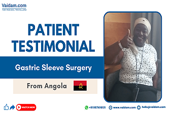 Chirurgie de la manche gastrique réussie en Turquie | Un patient angolais satisfait de l'assistance de Vaidam