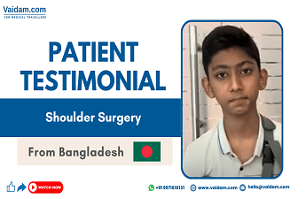 भारत में कंधे की सफल सर्जरी | मरीज़ बांग्लादेश से