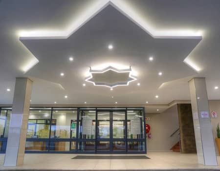 Ahmed Al-Kadi Private Hospital, Durban, South Africa - Front entrance