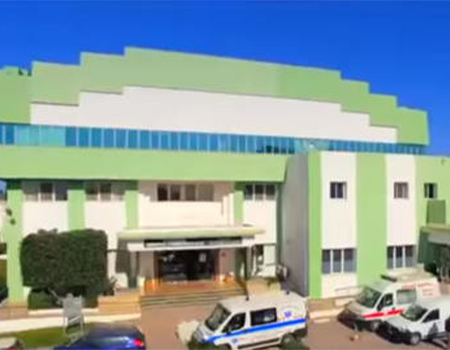 Clinique de la Soukra, Tunis; frontview