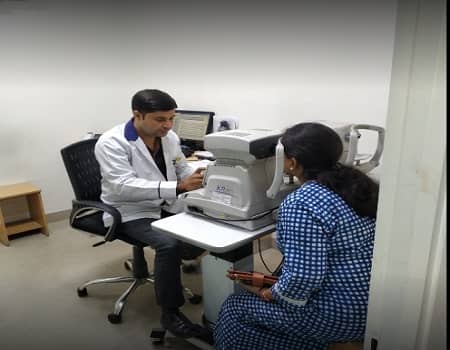 Centre for Sight Eye Hospital, Vaishali Nagar, Jaipur - Examination room