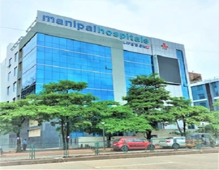 Baner de l'hôpital de Manipal