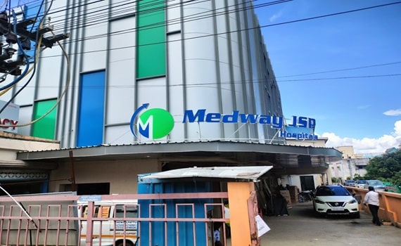 Edifício do Hospital Medway JSP