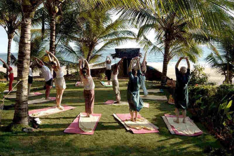 Yoga at Somatheeram Ayurveda, Kovalam