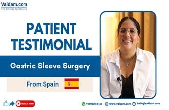 स्पेन के मरीज की तुर्की में सफलतापूर्वक गैस्ट्रिक स्लीव सर्जरी हुई