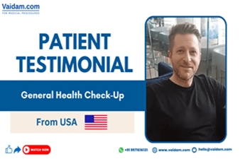 Un paciente estadounidense obtiene una segunda opinión y un chequeo médico de rutina en Tailandia