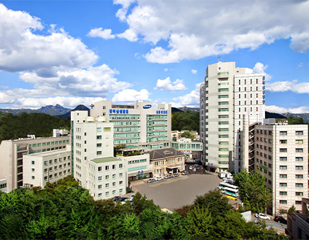 Hospital Kangbuk Samsung, Seúl; vista panorámica
