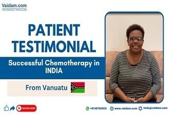 Ms. Meliana From Vanuatu Receives Chemotherapy in India