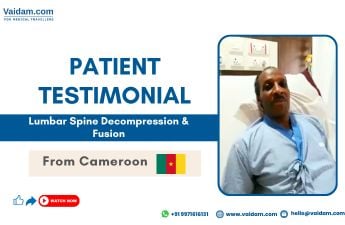 Mr. Ali Julie Musa Undergoes Successful Spine Surgery with Support from Vaidam Health