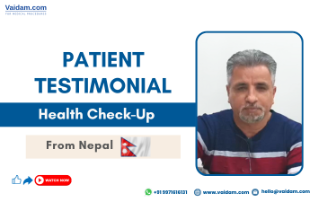 From Health Concerns to Reassurance: Couple from Nepal Completes a Routine Health Check-up in India