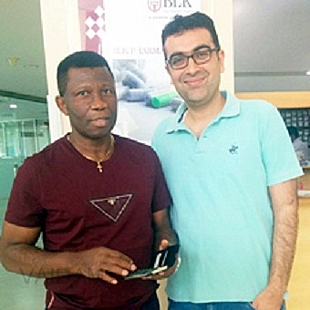 Mr. Erasmus Ekpobo from Nigeria was Finally Relieved After Undergoing a Proper Kidney Treatment in India