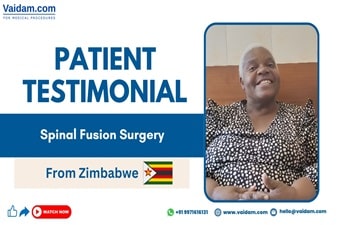 Una cirugía de columna exitosa da como resultado una vida sin dolor después de 9 años | Paciente de Zimbabwe