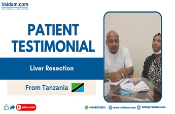 Paciente de Tanzania se somete a una cirugía de resección hepática en la India