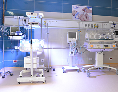 Polyclinique L'Excellence, Mahida; medical equipment