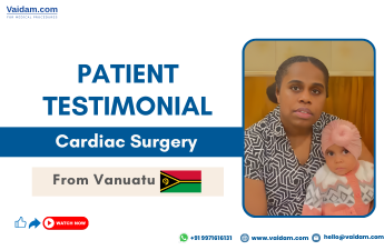 One Year Old Baby from Vanuatu Successfully Treated for Congenital Heart Disease in India