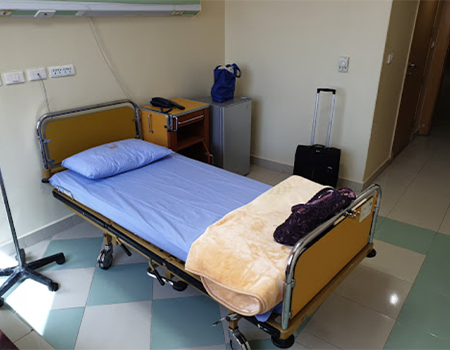 Nile Hospital, Hurghada - single bed room