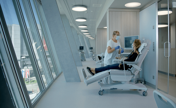University Hospital Zurich - dialysis room