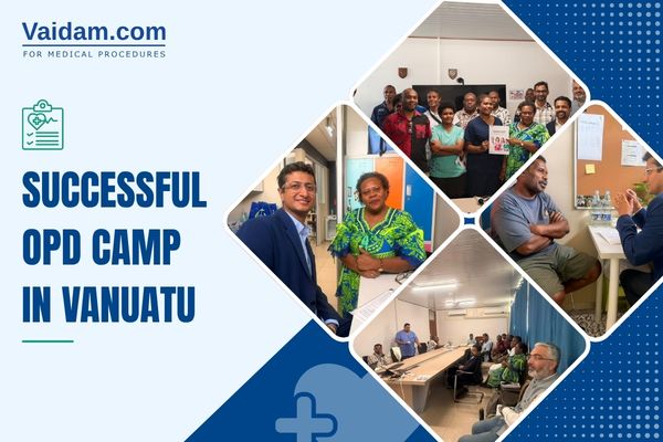 Vaidam & Apollo Hyderabad bringen Onkologie- und Kardiologieexperten nach Vanuatu