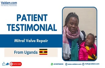 Un enfant de deux ans originaire d'Ouganda reçoit un traitement réussi grâce à une réparation de la valve mitrale en Inde